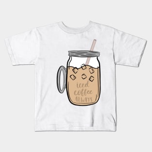 Iced coffee Kids T-Shirt